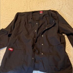 Black scrub Jacket